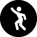 symbol tańczącego ludzika